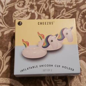 Inflatable Unicorn Cup Holder - Set of 2
